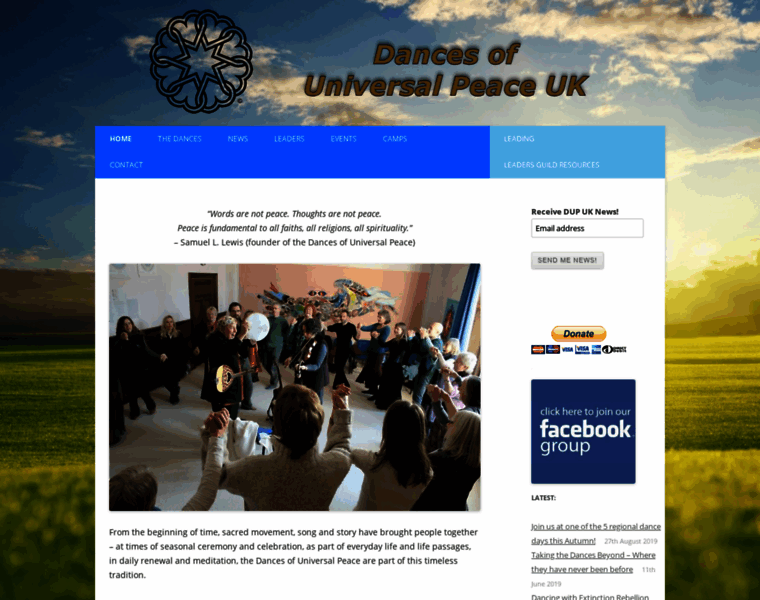 Dancesofuniversalpeace.org.uk thumbnail