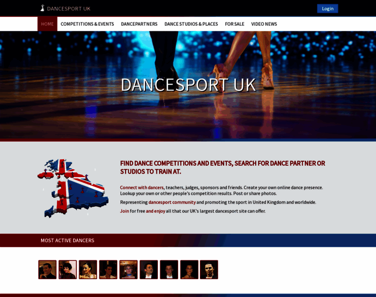 Dancesport.co.uk thumbnail