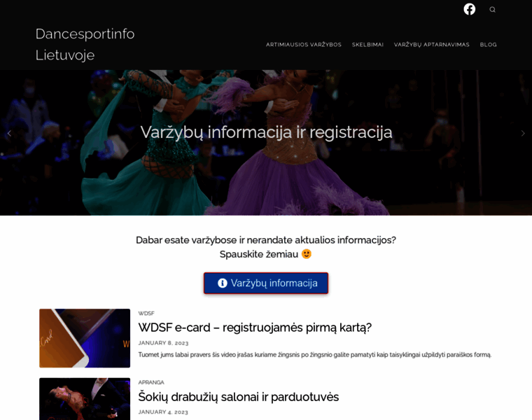 Dancesportinfo.lt thumbnail