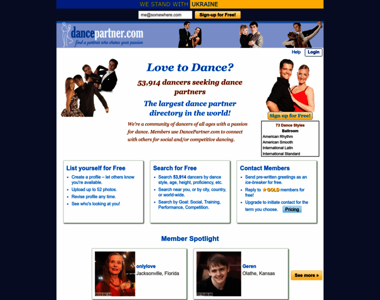 Dancespots.com thumbnail