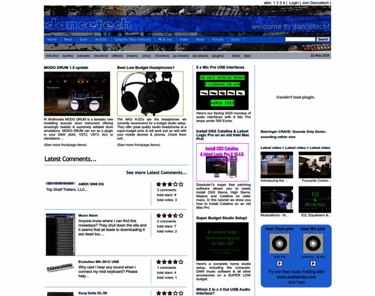 Dancetech.com thumbnail