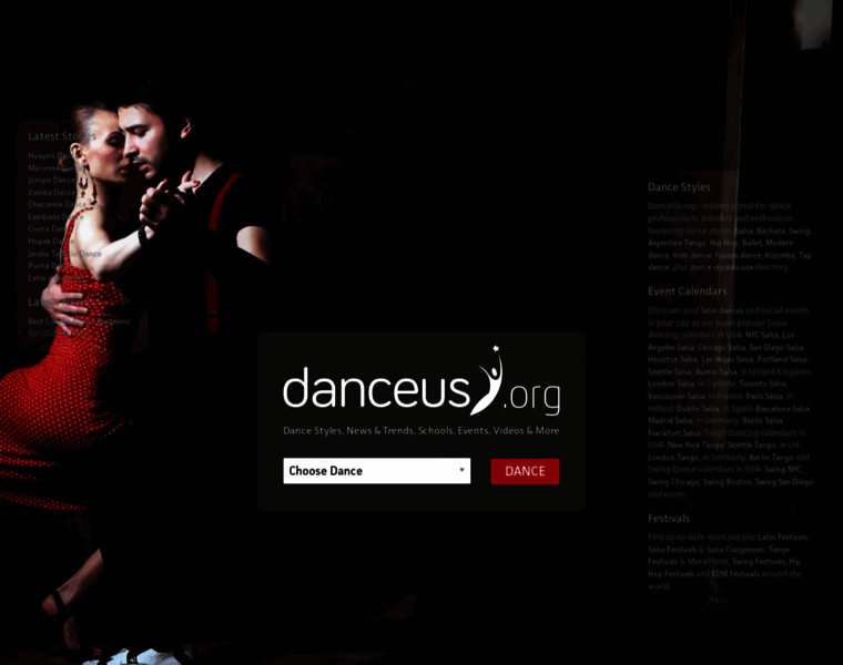 Danceus.org thumbnail