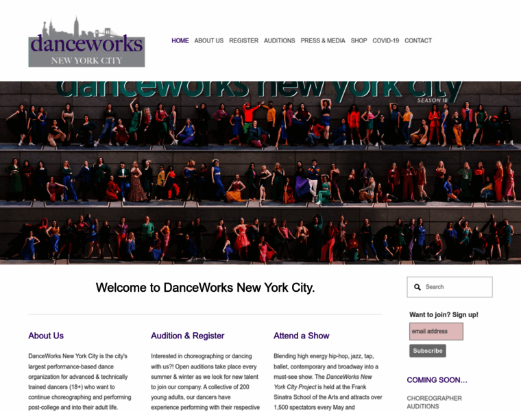 Danceworksnewyorkcity.com thumbnail