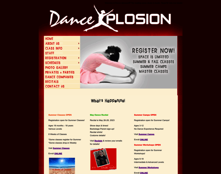 Dancexplosionaustin.com thumbnail