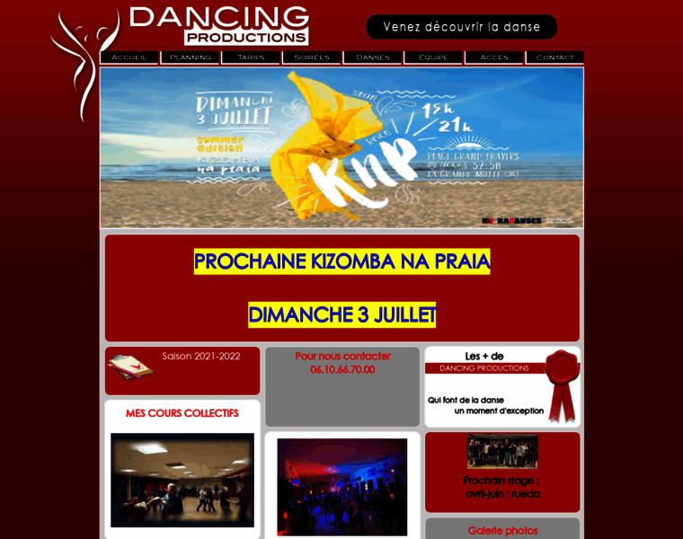 Dancing-productions.com thumbnail