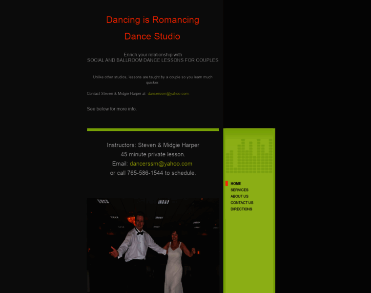 Dancingisromancingdancestudio.com thumbnail
