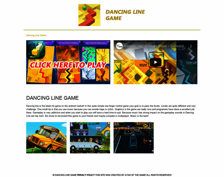 Dancinglinegame.com thumbnail