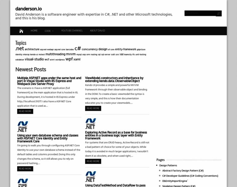 Danderson.io thumbnail