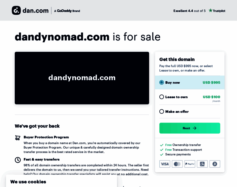 Dandynomad.com thumbnail