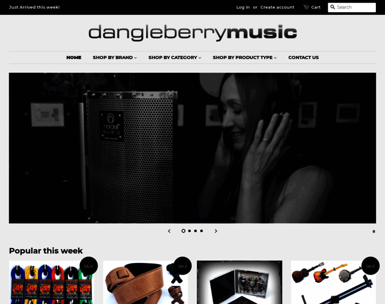 Dangleberrymusic.co.uk thumbnail
