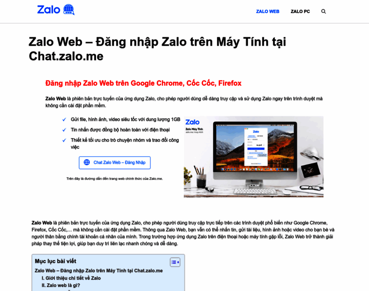 Dangnhapzalo.com thumbnail
