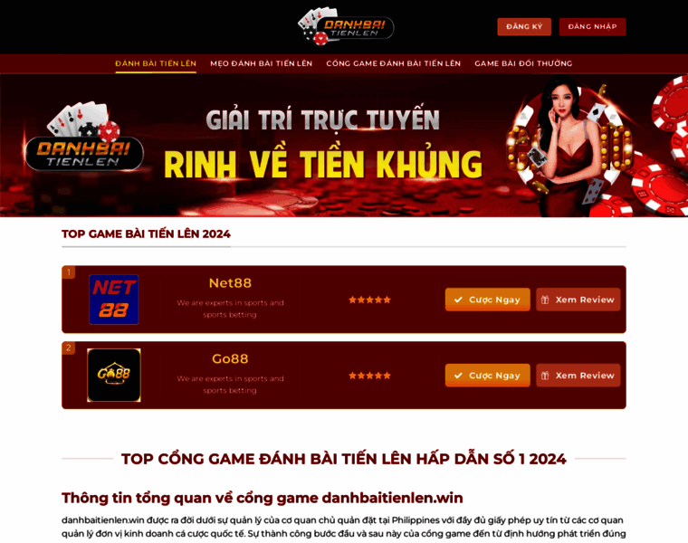 Danhbaitienlen.win thumbnail