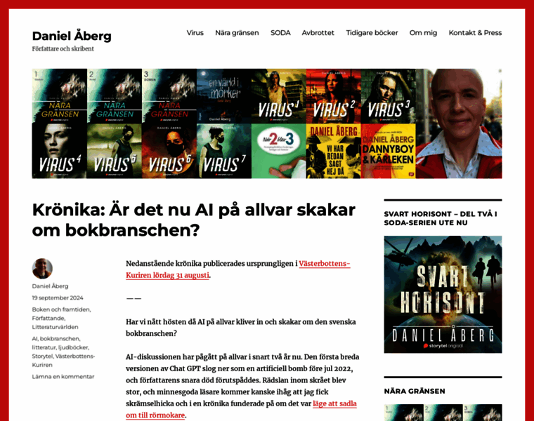 Danielaberg.se thumbnail