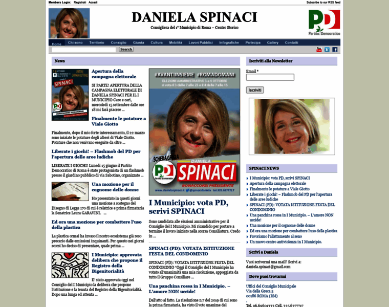 Danielaspinaci.it thumbnail
