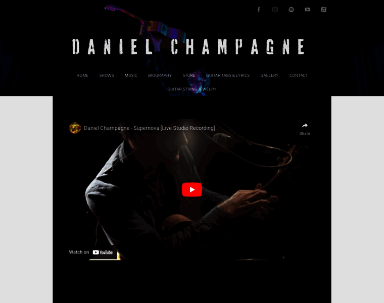 Danielchampagnemusic.com thumbnail
