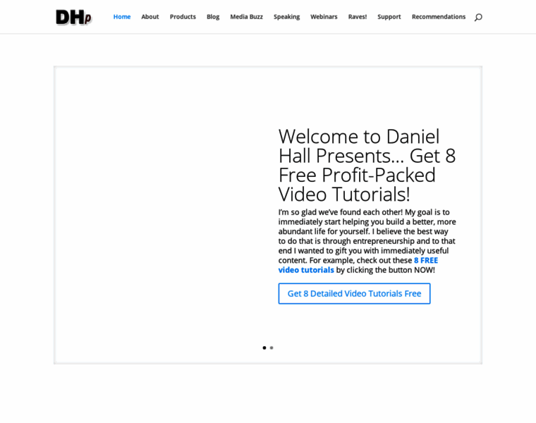 Danielhallpresents.com thumbnail