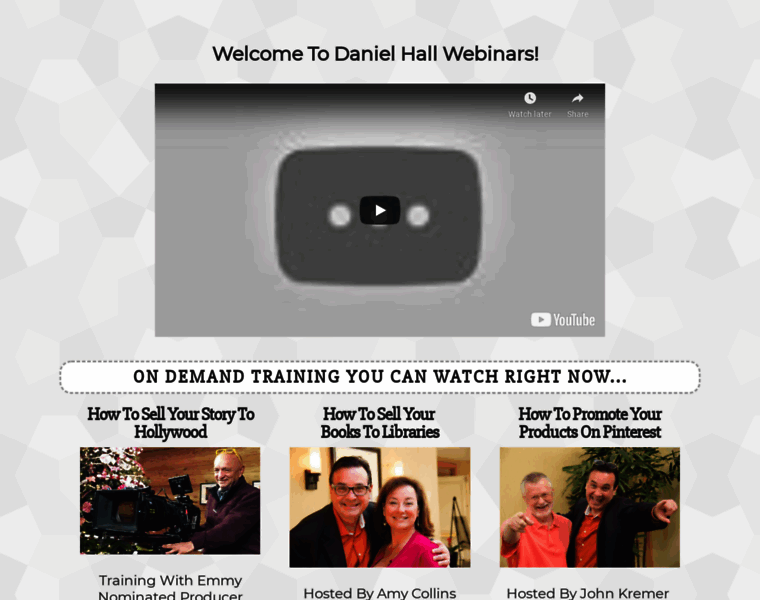 Danielhallwebinars.com thumbnail