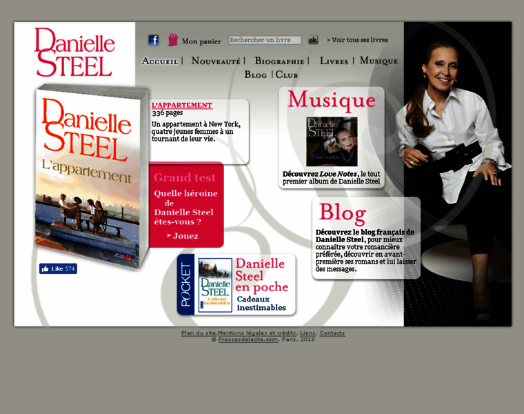 Danielle-steel.fr thumbnail