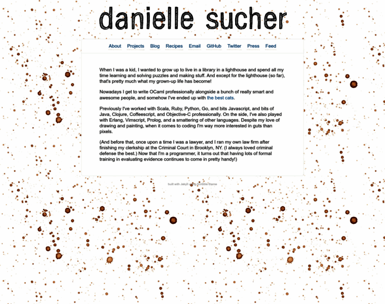 Daniellesucher.com thumbnail