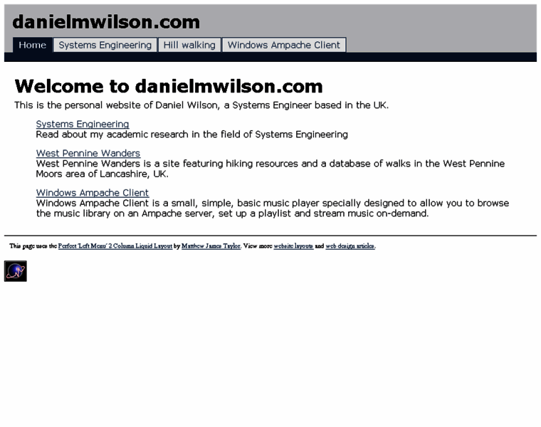 Danielmwilson.com thumbnail
