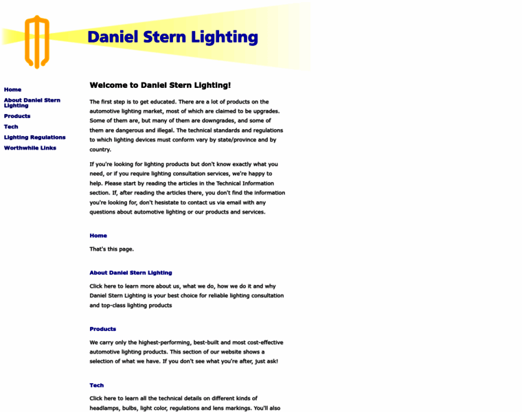 Danielsternlighting.com thumbnail