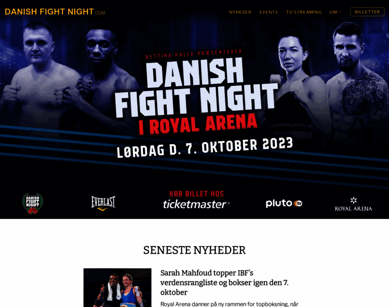 Danishfightnight.com thumbnail