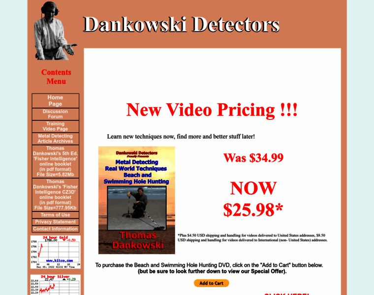 Dankowskidetectors.com thumbnail