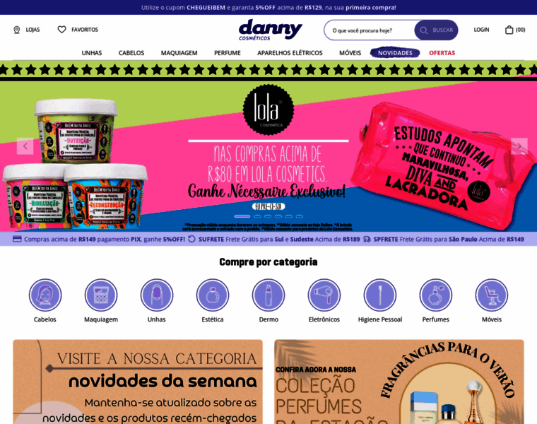 Dannycosmeticos.com.br thumbnail