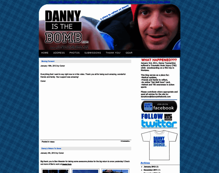 Dannyisthebomb.com thumbnail