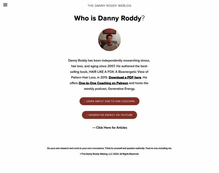 Dannyroddy.com thumbnail