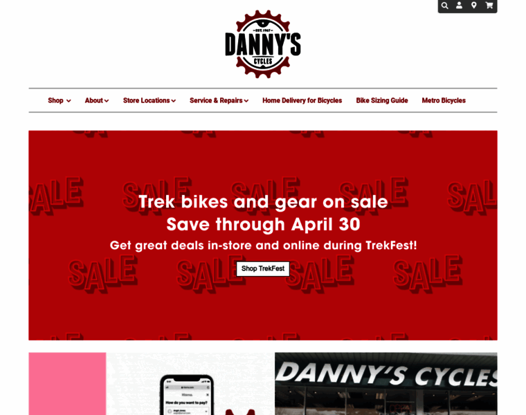 Dannyscycles.com thumbnail