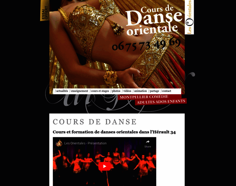 Danse-orientale.org thumbnail