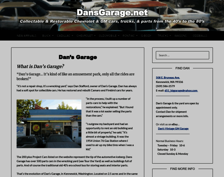 Dansgarage.net thumbnail