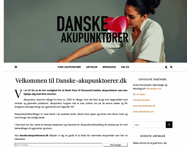 Danske-akupunktoerer.dk thumbnail