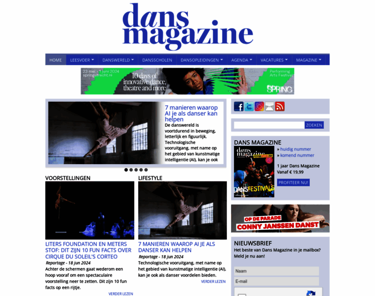 Dansmagazine.nl thumbnail