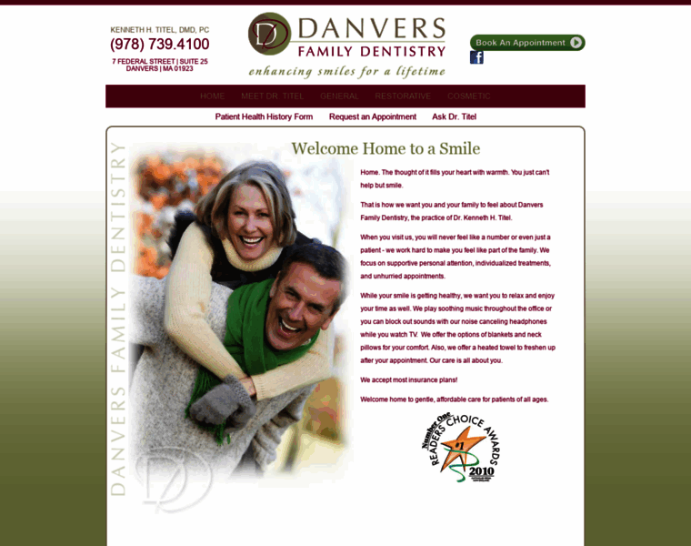 Danversfamilydentistry.com thumbnail
