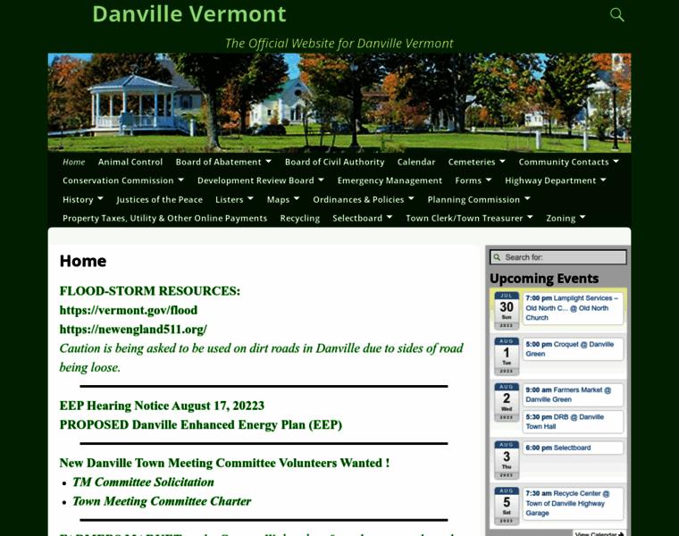 Danvillevermont.org thumbnail