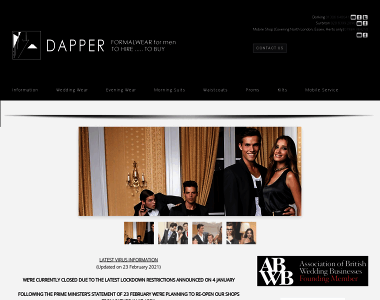 Dapper.co.uk thumbnail