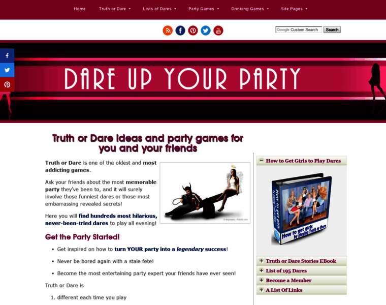 Dare-up-your-party.com thumbnail