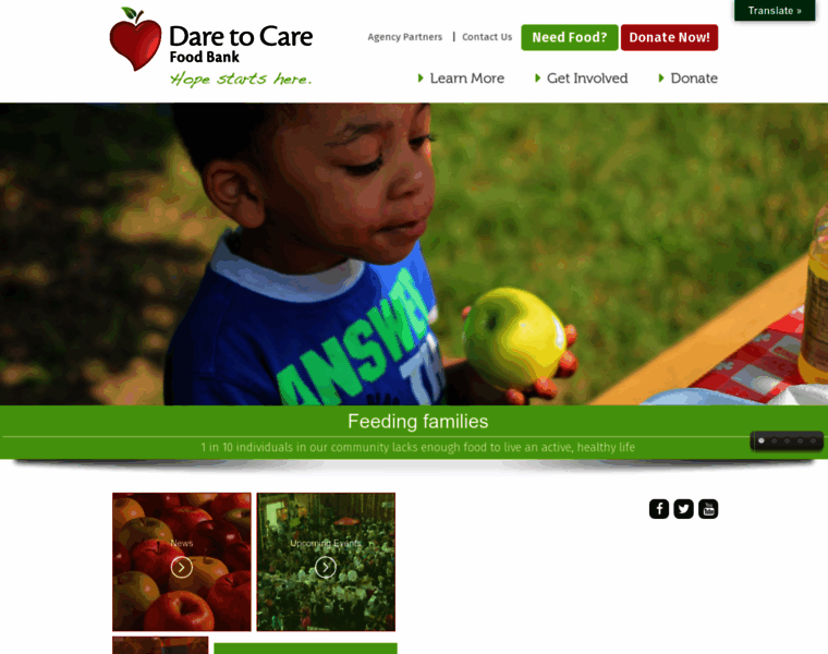 Daretocare.org thumbnail
