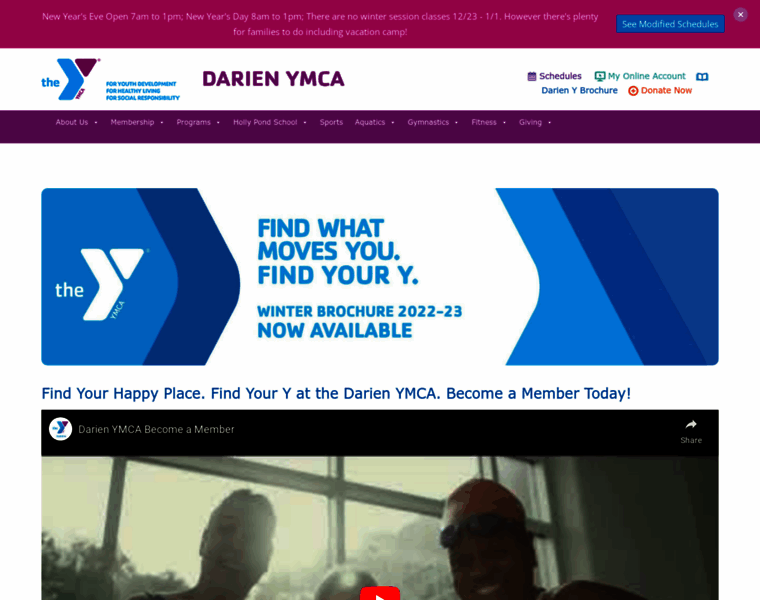 Darien-ymca.org thumbnail