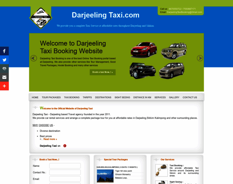 Darjeelingtaxi.com thumbnail