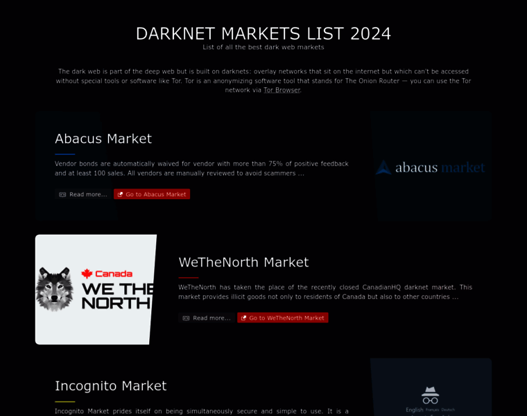 Dark-web-market.link thumbnail