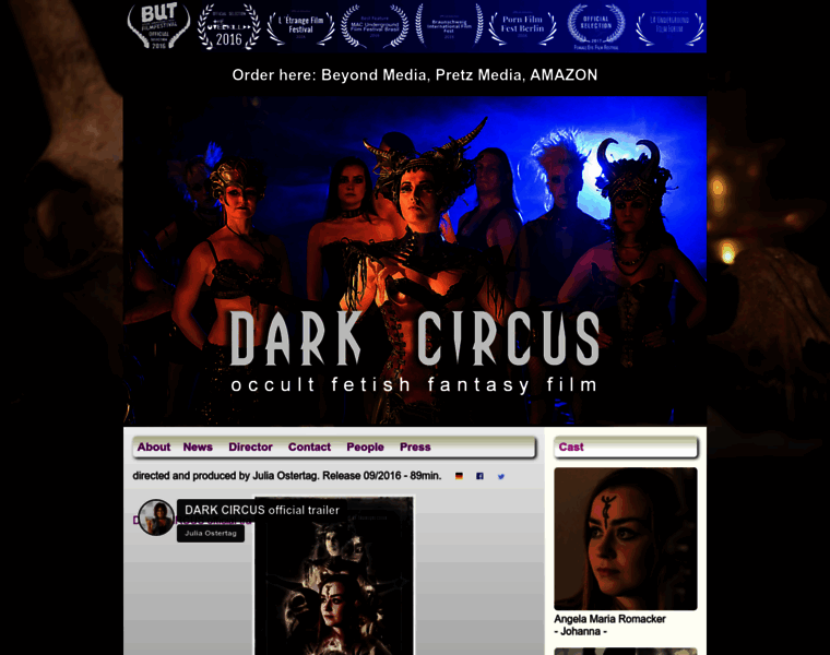 Darkcircus.net thumbnail