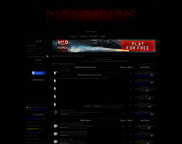 Darkforumsph.darkbb.com thumbnail