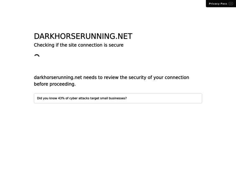 Darkhorserunning.net thumbnail
