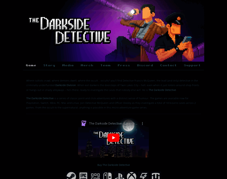 Darksidedetective.com thumbnail