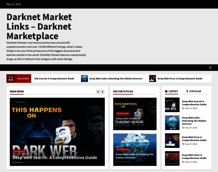Darkwebmarketslink.com thumbnail