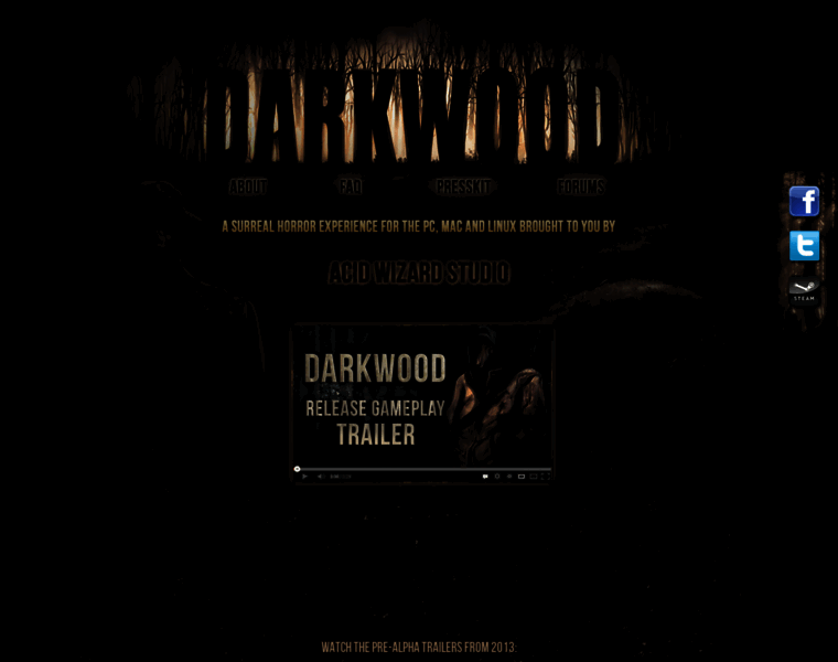 Darkwoodgame.com thumbnail