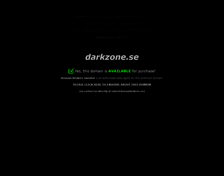 Darkzone.se thumbnail